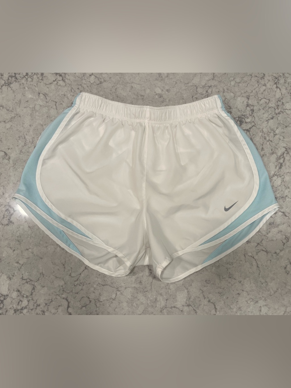 Nike White Athletic Shorts